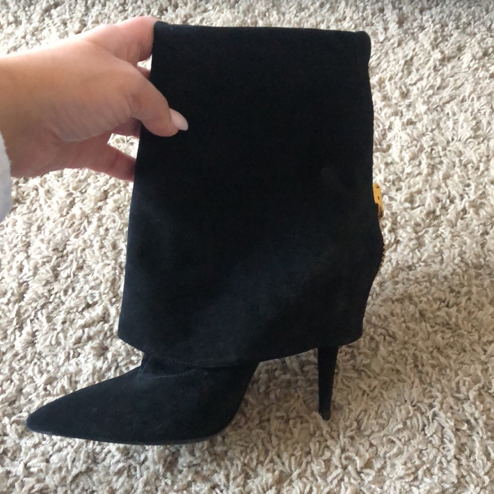 Giuseppe zanotti black suede booties ! Excellent condition ! Sexy ✨✨ 🔥 🛑